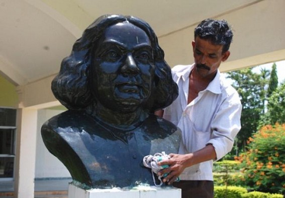Stage is all set to observe the 117th birth anniversary of Poet Kazi Nazrul Islam on Tuesday